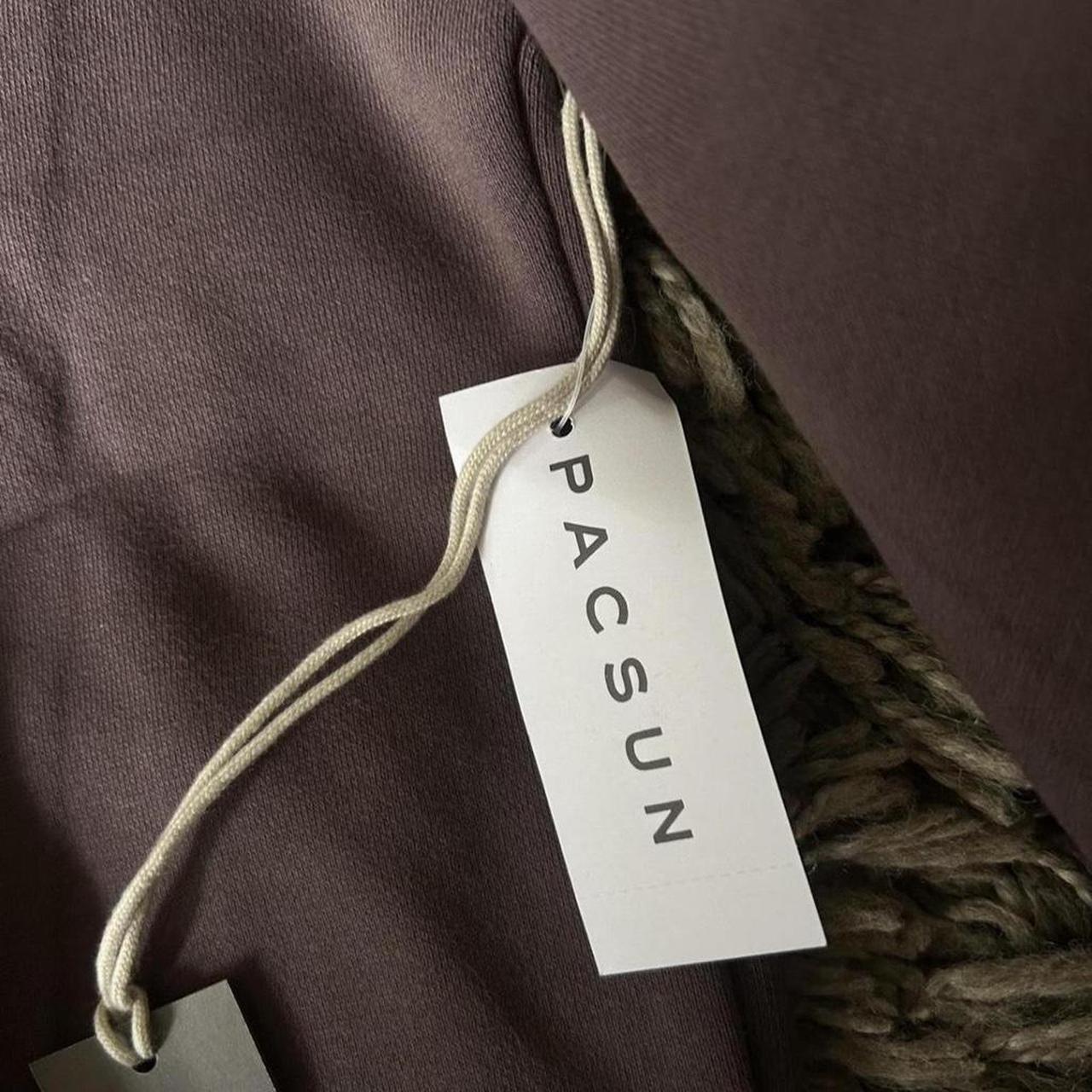 ESSENTIALS HOODIE (purple and brown)